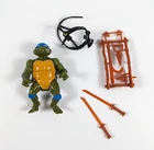 TMNT Action Figures Vintage LEONARDO Used COMPLETE Good Condition 1988 Hard Head