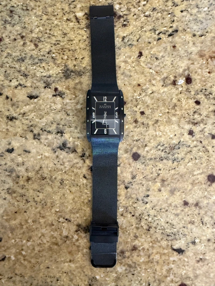 Reloj Hombre Skagen Denmark Titanio 338LTMD Marrón Metálico - TOTALMENTE NUEVO Foto 3 de 4