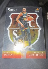 2024-25 Panini Select - Select Certified Kevin Durant #17 Silver Prizm