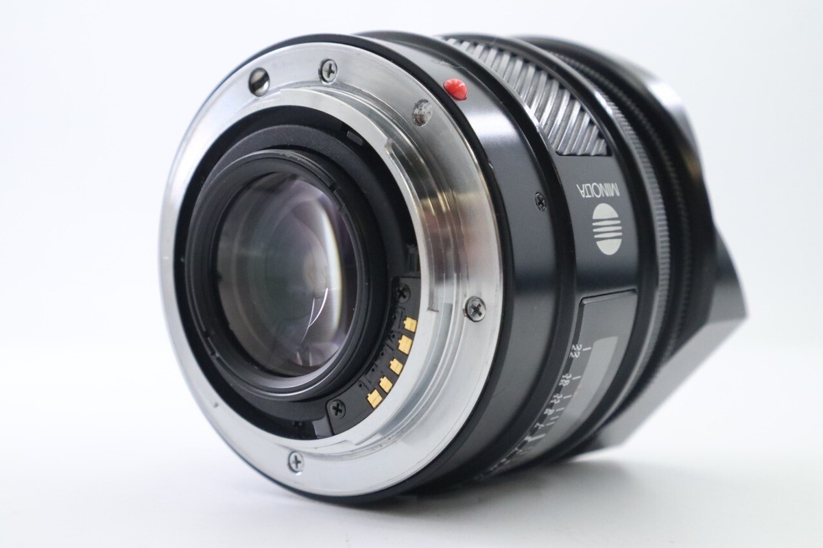 魚眼　MINOLTA　初代　AF　LENS　16mm　F2.8　FISH-EYE 魚眼 MINOLTA 初代 AF LENS 16mm F2.8 FISH-EYE