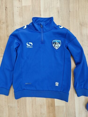Sondico Oldham Athletic AFC childs  WO Jacket size 9/10 yrs - Picture 1 of 7