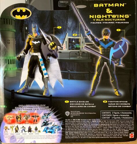 Batman & Nightwing Y Ala Nocturna Mattel 6