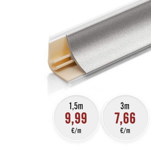 Winkelleisten 13,4mm mit Zubehör Profile Abschlussleiste Leiste Küchenleisten - Bild 9 von 12