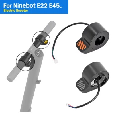 Daumendrücker Gaspedal Bremstaste für Segway Ninebot E22 E25 E45 E-Scooter Parts