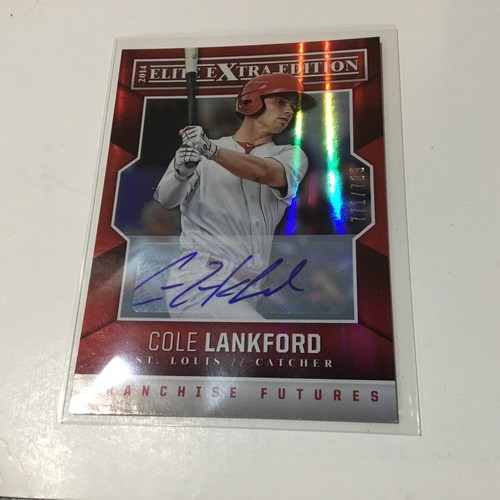 2014 Panini Elite EXTRA JCOLE LANDFORD #19 AUTO Baseball Card MINT FRESH PACK - Picture 4 of 5