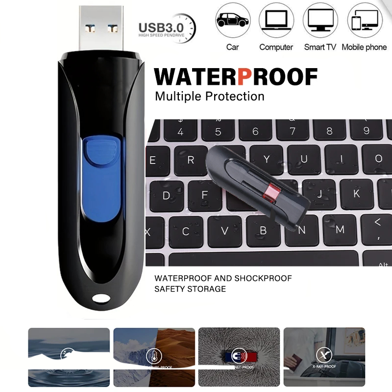 1TB USB 2.0 Flash Drive Thumb U Disk Memory Stick Pen PC Laptop Storage USA Lot
