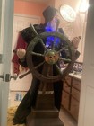 Haunted Living 6’ Haunted Harbor Talking Steering LED Captain Animatronic — photo 6