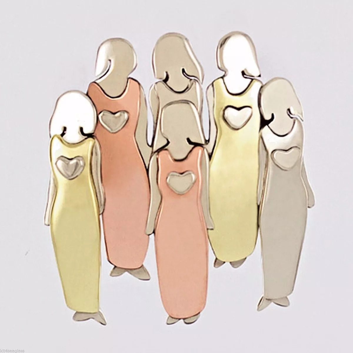 Sisters on sale pin brooch