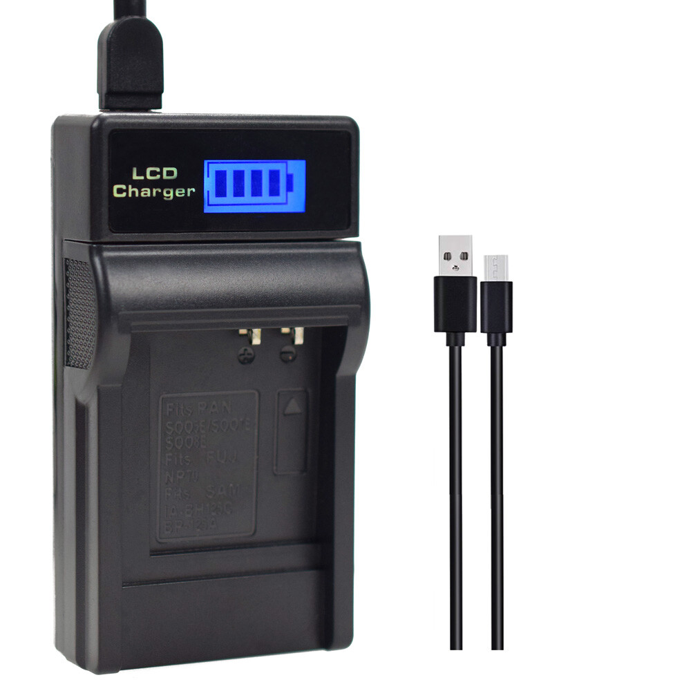Panasonic Lumix Battery Charger DE-A66 for Panasonic DMW-BCG10, DMW