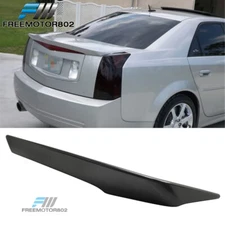 Fits 03-07 Cadillac CTS Sedan OE Style Trunk Spoiler Unpainted Flush Mount ABS