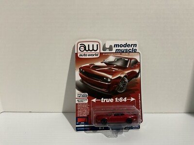 Autoworld Modenr Muscle 2018 Dodge Challenger Hellcat Limited Edition Diecast