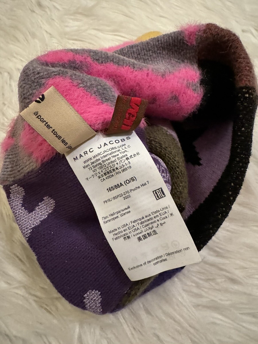 Heaven By Marc Jacobs x Poche Sayo Beanie Hat Stars Teddy Heaven By Marc Jacobs x Poche Sayo Beanie Hat Stars Teddy