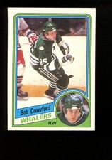1984 Topps #53 Bob Crawford Hartford Whalers Sharp Pack Fresh QTY!