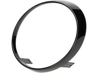 Scheinwerferzierring Moto Nostra Schwarz GläNzend FüR Vespa GTS 125 (ZAPMD3202)