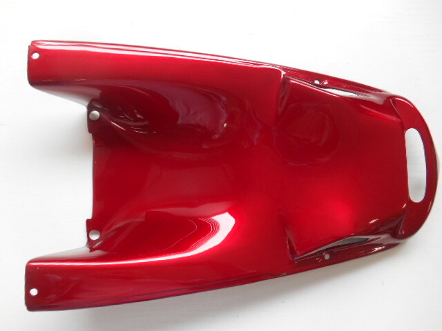 Passage de roue rouge en fibre pour moto Kawasaki ZR7 1999-2003