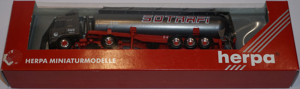 Herpa Volvo FH16 + Citerne Sotrafi 3 Essieux - HO 1/87 - Occasion