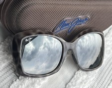 Maui Jim Orchid MJ 735 11S Grey Tortoise Frame - Grey Polarized Lens Sunglasses