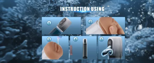 Automatic Water Bath Penis Training Pump Suction Masturbator Enlarger Sex Toys - Picture 11 of 12