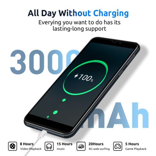 Unlocked Phone 4G LTE Smartphone Android 64GB Cell Phone 2024 Quad Core 2 SIM US - Picture 17 of 52