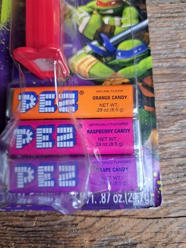 Pez Dispenser Teenage Mutant Ninja Turtles nuovo con scatola set da 2 - Foto 4 di 9
