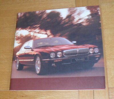 Daimler V8 X308 1999-2000 Large Format Hardback Brochure - Daimler V8 & Super V8