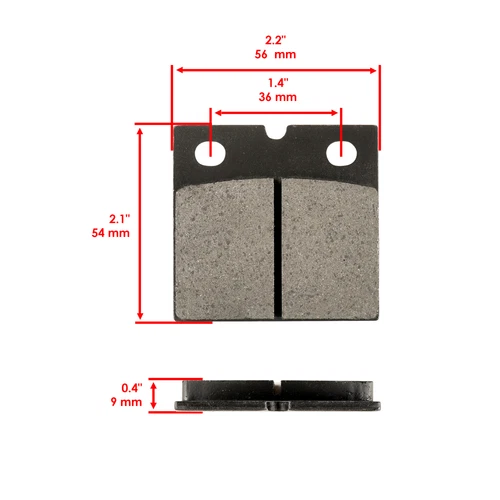 Front Rear Brake Pads for BMW K1200Rs 2001-2007 / K1200Gt K 1200Gt 2003-2006 - Imagen 3 de 8