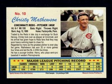Christy Mathewson Cards and Autograph Guide 19