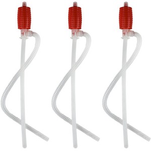 3 Pack Super Siphon Hand Pump Quick Release Hose Transfer Gas Water Oil Fluids Ebay