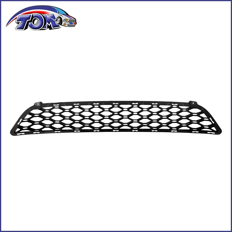 Rejilla de parachoques central de plástico gris texturizado para Kia Rio Rio5 2010-2011 1,6 L I4 Foto 2 de 4