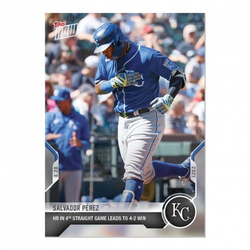 2021 Topps Now 724 Salvador Perez