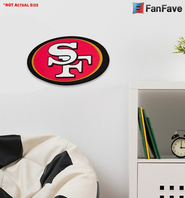 San Francisco 49ers NFL 3d Foam Logo Wall Sign for sale online eBay