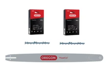 32" Bar & 2x Chains For Husqvarna 298 365 371 372 372X 320RNDD009 / 72EXJ105G(2)