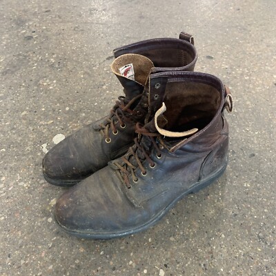 Red Wing Boots Sz 10.5 Mens Work Brown ANSI Z41 PT99 Steel  display picture 2