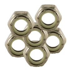 NYLON INSERT LOCKNUTS 18-8 304 STAINLESS STEEL COURSE