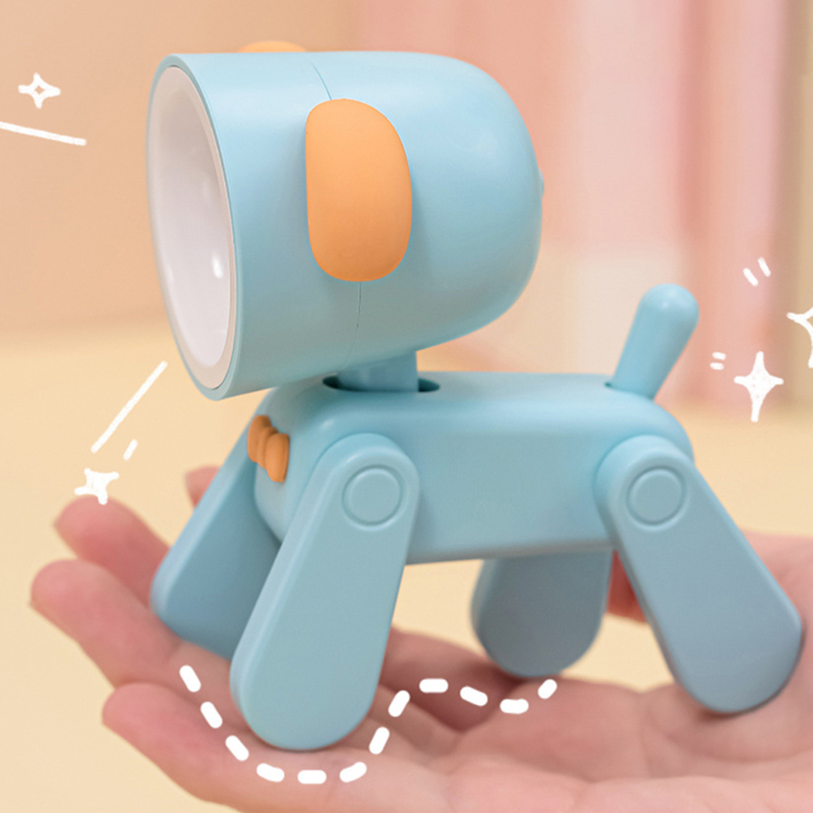 Table Lamp Adorable Appearance Illumination Cartoon Table Led Lamp Desktop-image