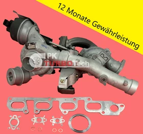 Turbolader  VW 2,0 TDI T5 T6 132 KW 180 PS BiTDi  03L145701G 03L145715D CFCA