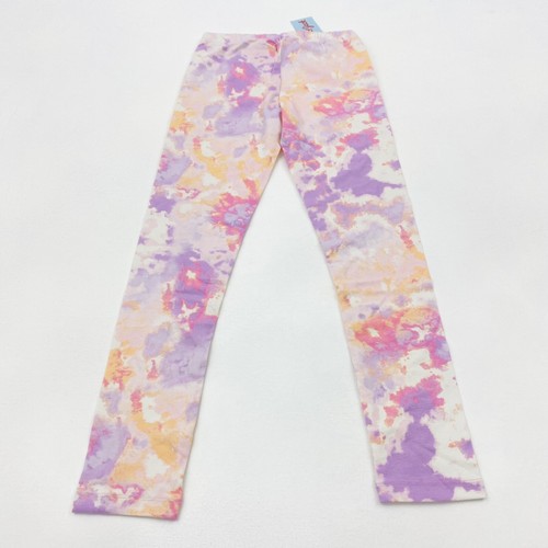 Cat & Jack Girls Size M 7/8 Pull-On Legging Warm Tie Dye - Picture 3 of 9