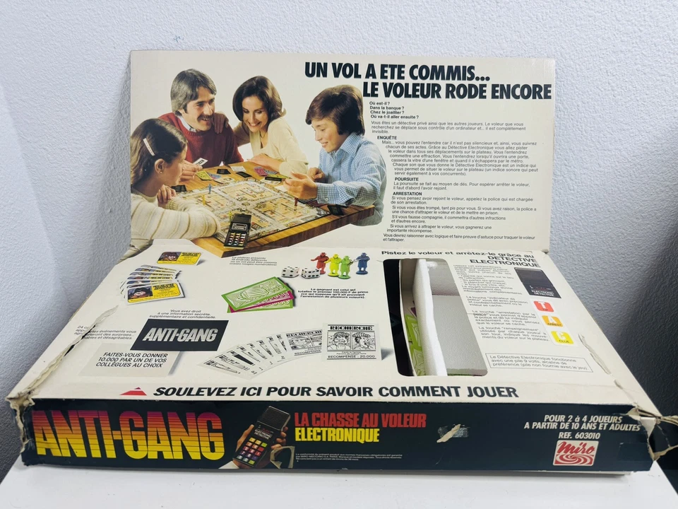 Anti-Gang Detective Electronico Juego Mesa - Photo 2/4