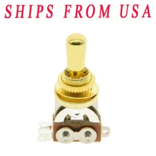 KAISH Gold LP 3 Way Guitar Toggle Switch w/Gold Metal Tip for Epiphone LP SG