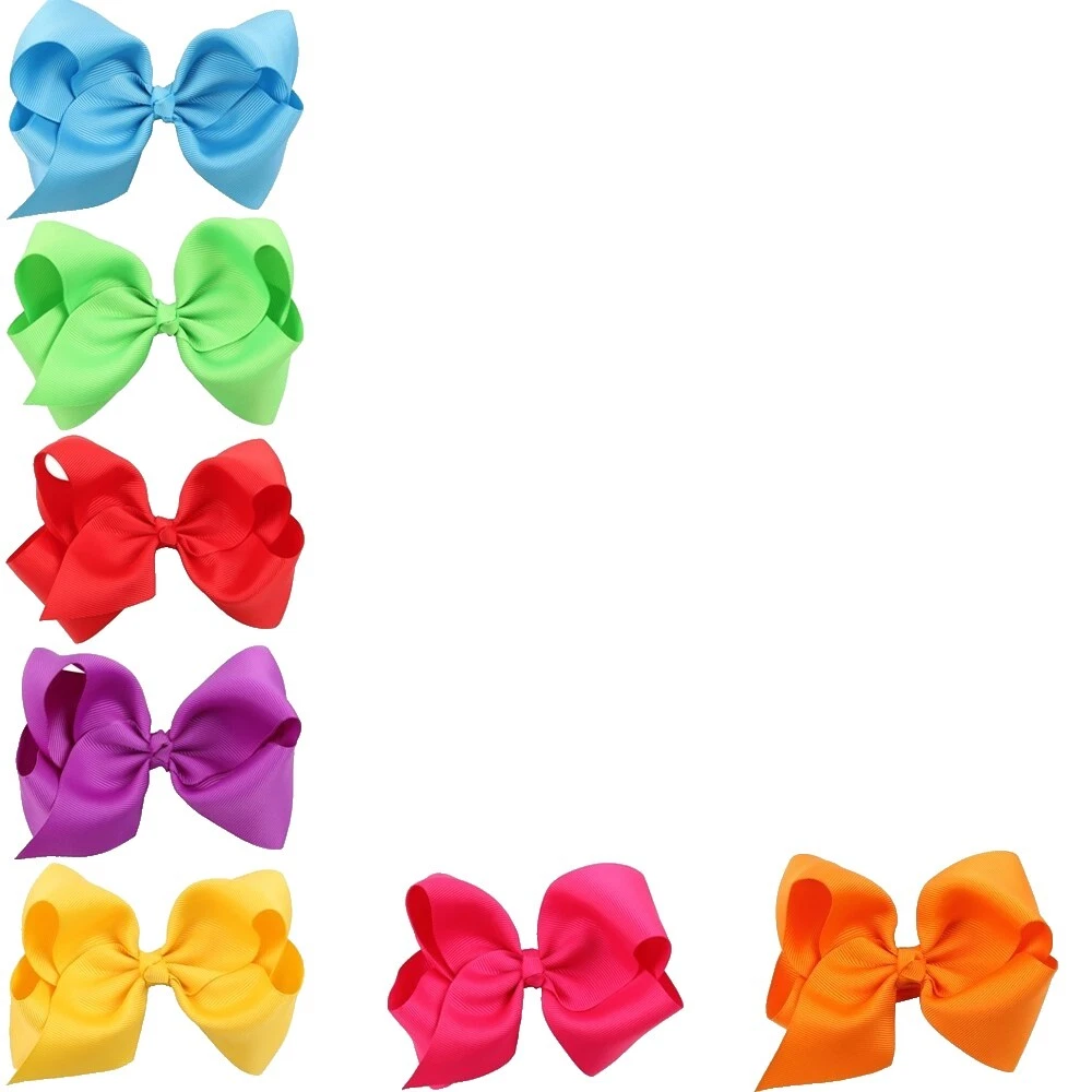 Holiday Multicolor Baby Hair Bows