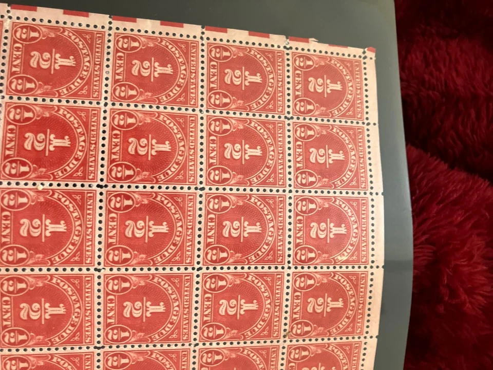 US SC# J79  Stamp Sheet OF 100 STAMPS VF/XF - Image 3 of 4
