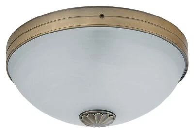 Rabalux 8558 Deckenleuchte 2 Spots Orchidea, E27, bronze-silber-weiß, rund, Klas - Bild 1 von 3