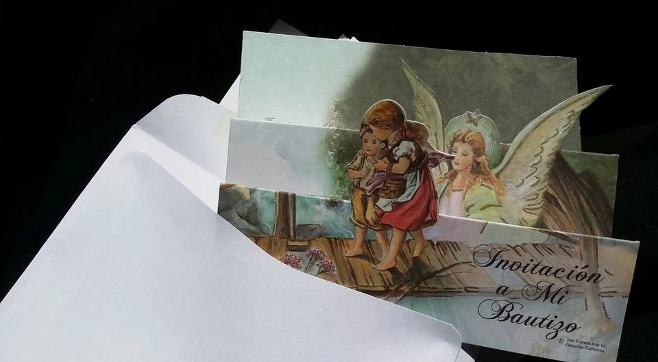 20 Invitaciones de,A Mi Bautizo (invitaciones de bautizo al bautizo español), Favores  Foto 4 de 4