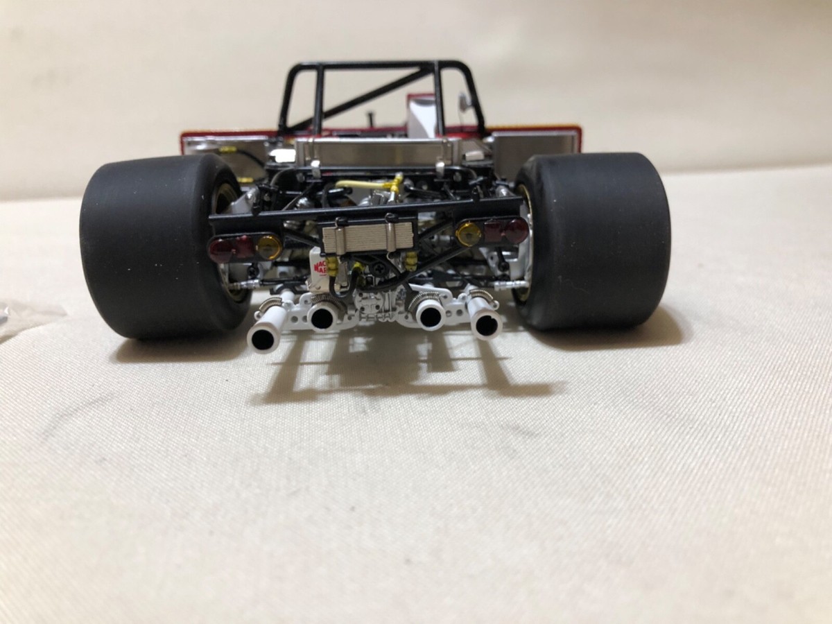 FERRARI #2 RED 312PB ANDRETTI-ICKX 24TH DAYTONA WINNER CAST