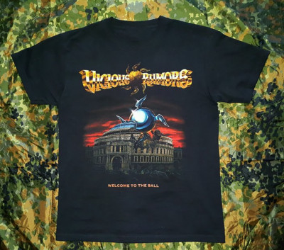 Vicious Rumors Welcome To The Ball Tour S to 5XL Gift For Fan T-shirt TMB3405̀