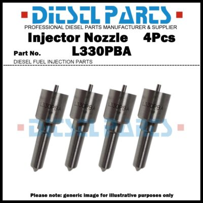 #ad 4x Diesel Fuel Injector Nozzle L330PBA for JCB 444 Tier 3 320 06838 B05502A $40.00