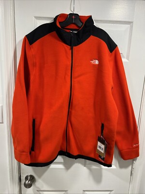 The North Face men's Alpine Polartec full Zip Fleece Jacket - size XXL - Red