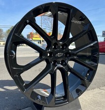 26 Inch Black Wheels Tires Fits Chevy Silverado Tahoe Suburban Gmc Yukon Sierra 26 Inch Black Wheels Tires Fits Chevy Silverado Tahoe Suburban Gmc Yukon Sierra