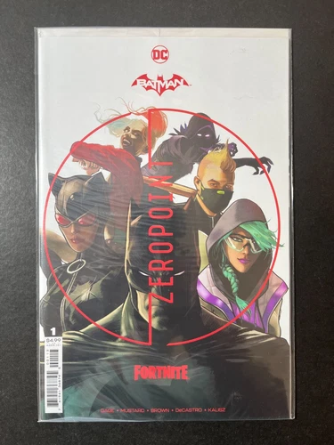 BATMAN: FORTNITE: ZERO POINT #1 *SEALED!* (DC, 2021)  3RD PRINT!  GAGE!