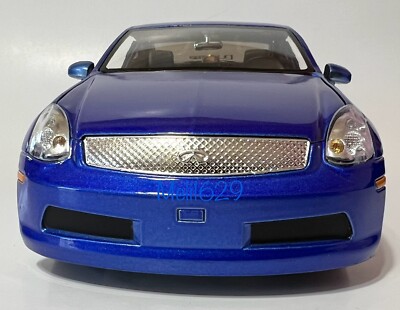 jada 2003インフィニティG35　日産　1/24 JADA DUB CITY 1/24 2003 INFINITI G35 Candy Blue (CARTELLI GRAZIA